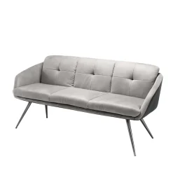 Wohnen Sitzbank<Esszimmer Sofa Casalin in Hellgrau 180cm breit