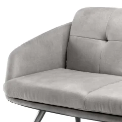 Wohnen Sitzbank<Esszimmer Sofa Casalin in Hellgrau 180cm breit