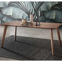 Wohnen Tische<Esszimmer Tisch aus Kernbuche in Braun geölt - Malawi