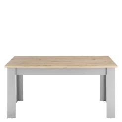 Wohnen Tische<Esszimmer Tisch in Eiche NB & Lichtgrau - Buleta