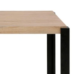 Wohnen Tische<Esszimmer Tisch in Holzoptik Eiche & Schwarz - Cigano