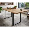 Wohnen Tische<Esszimmer Tisch mit Holzplatte aus Wildeiche - Rouven