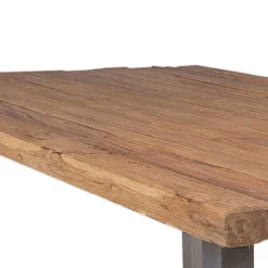 Wohnen Tische<Esszimmer Tisch mit Teak Altholz Platte - Malaya