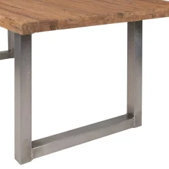 Wohnen Tische<Esszimmer Tisch mit Teak Altholz Platte - Malaya