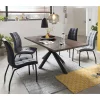 Wohnen Sitzgruppe<Esszimmer Tischgruppe mit vier Sitzplätzen - Terry (fünfteilig)