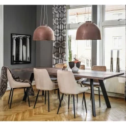 Wohnen Sitzgruppe<Esszimmer Tischgruppe modern - Namac (siebenteilig)