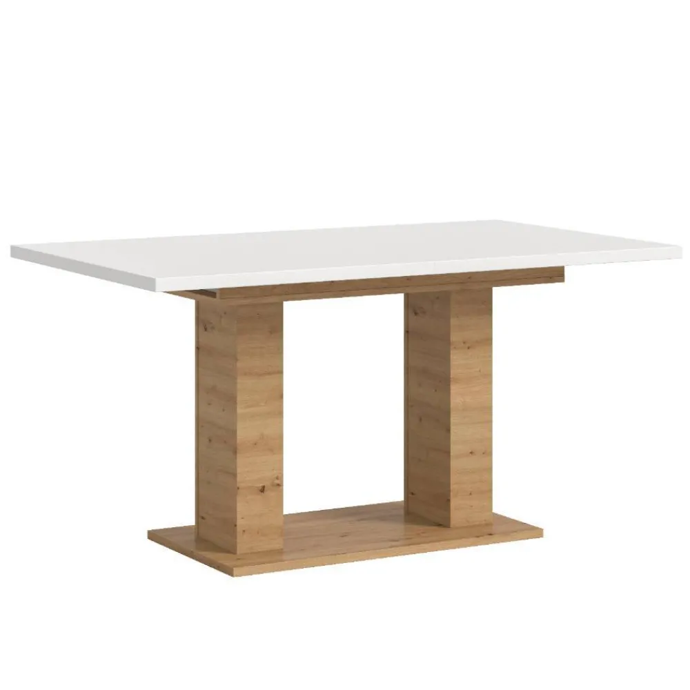 Wohnen Tische<Esszimmer-Ausziehtisch mit Säulengestell - Andryas