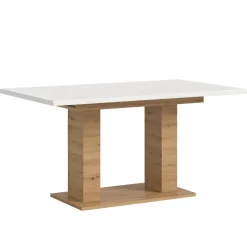 Wohnen Tische<Esszimmer-Ausziehtisch mit Säulengestell - Andryas