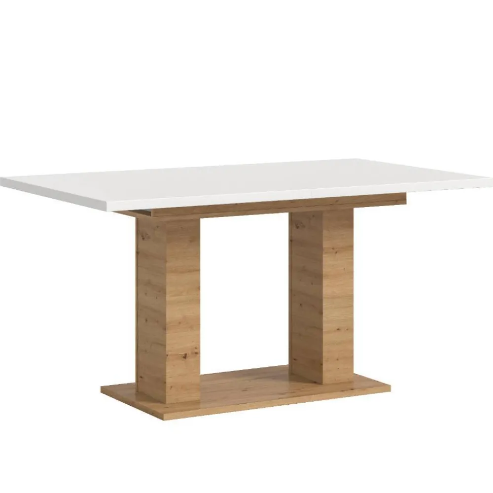 Wohnen Tische<Esszimmer-Ausziehtisch mit Säulengestell - Andryas