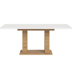 Wohnen Tische<Esszimmer-Ausziehtisch mit Säulengestell - Andryas