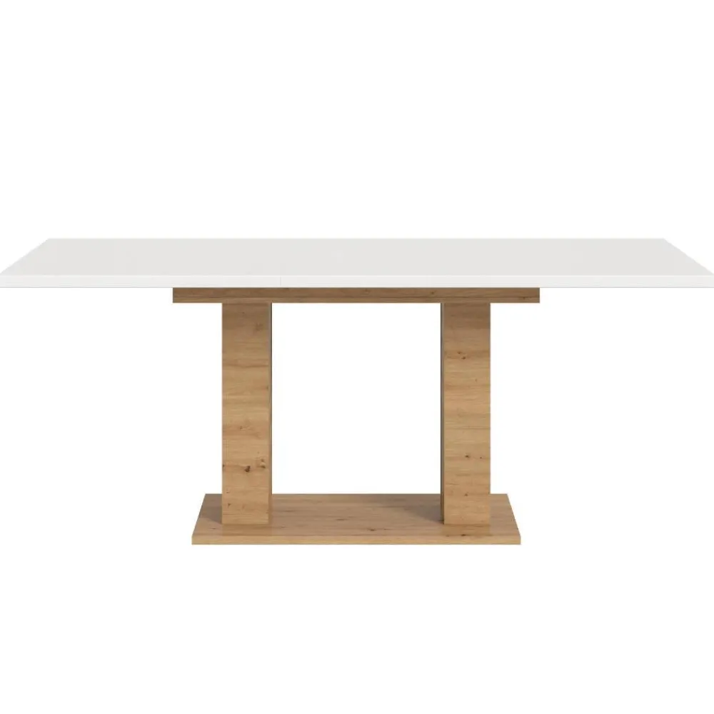 Wohnen Tische<Esszimmer-Ausziehtisch mit Säulengestell - Andryas