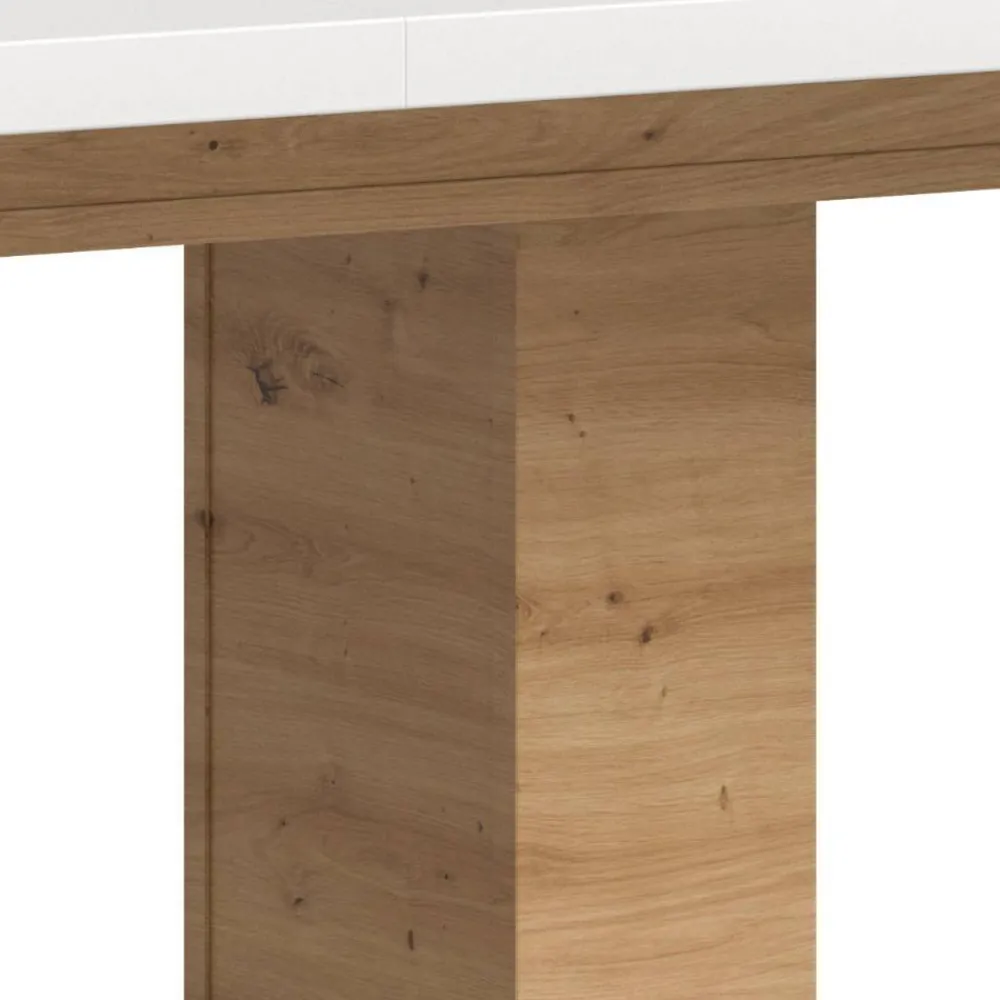 Wohnen Tische<Esszimmer-Ausziehtisch mit Säulengestell - Andryas
