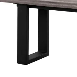 Wohnen Sitzbank<Esszimmerbank in Holzoptik Grey Wash - Ariadelco