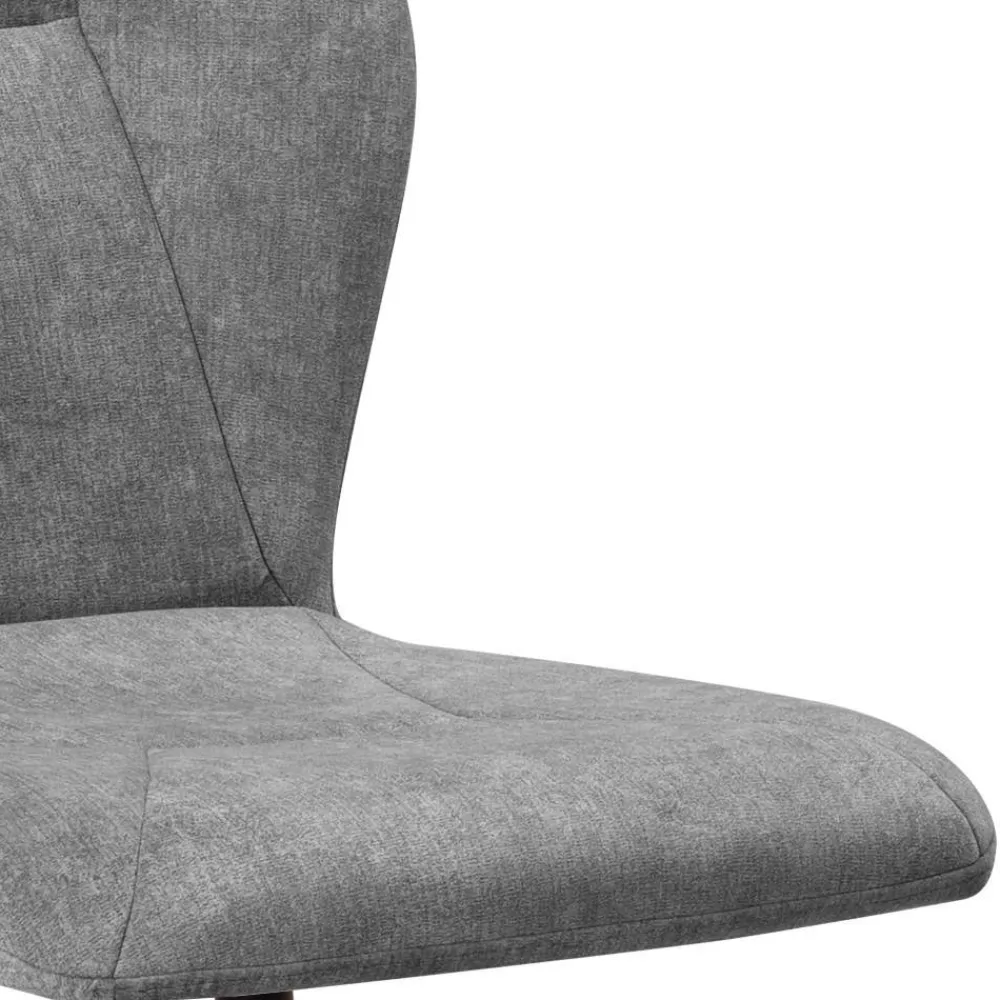 Wohnen Stühle<Esszimmer-Drehstühle in Grau - Bagana (2er Set)