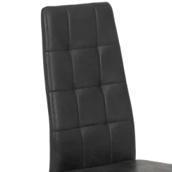 Wohnen Stühle<Esszimmerstühle in Anthrazit Microfaser - Furciano (2er Set)