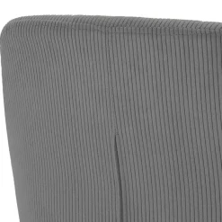 Wohnen Stühle<Esszimmerstuhl aus Cord in Grau - Culau (2er Set)