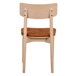 Wohnen Stühle<Esszimmerstuhl in Eiche White Wash - Rovinja (2er Set)