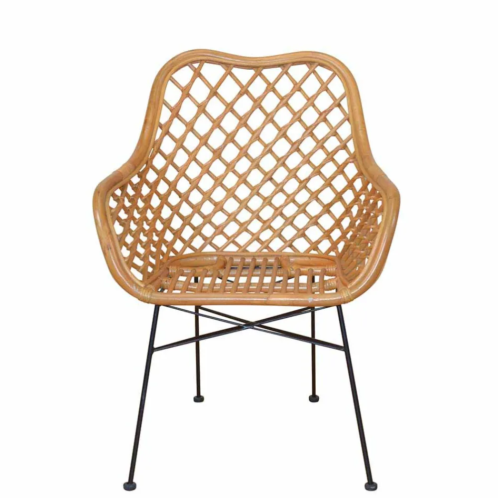 Wohnen Stühle<Esszimmerstuhl Ionella aus Rattan