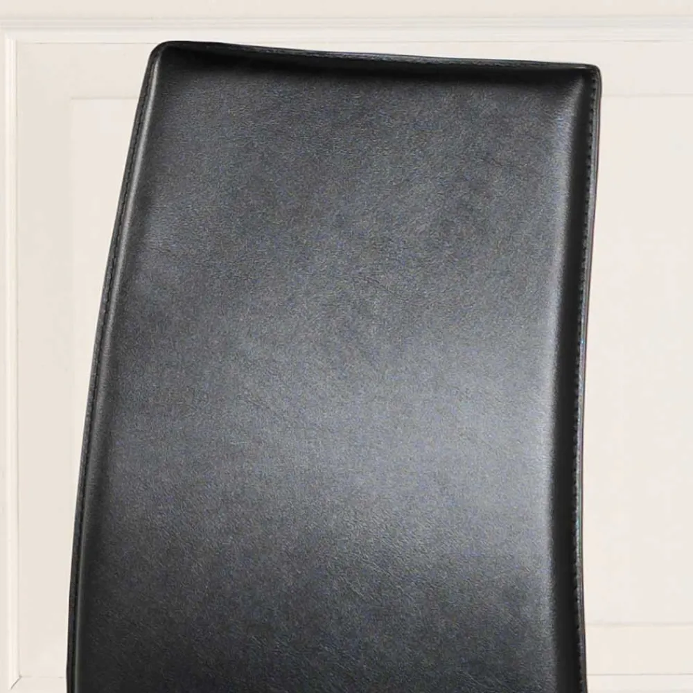 Wohnen Stühle<Esszimmerstuhl Luise in Schwarz (4er Set)