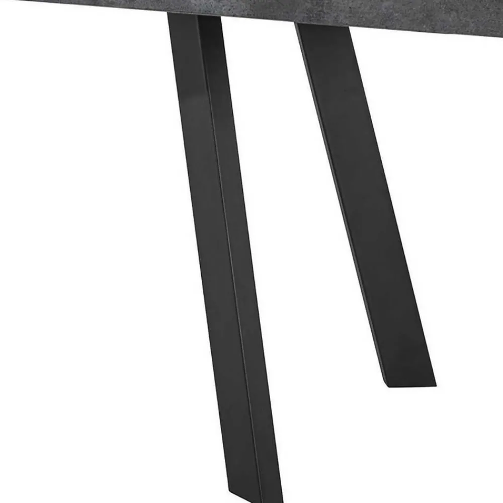 Wohnen Tische<Esszimmertisch in Betonoptik - Blackbeard