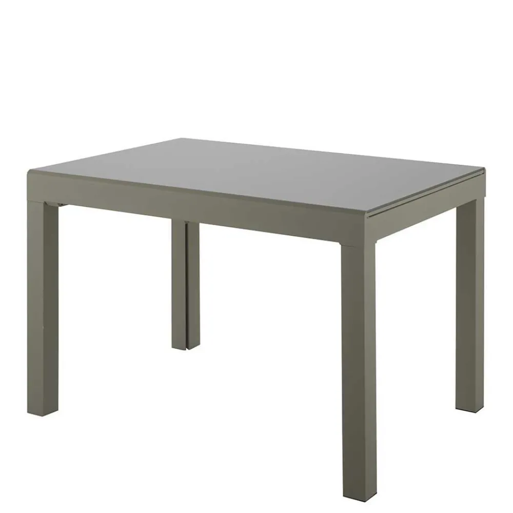 Wohnen Tische<Esszimmertisch in Grau Florian ausziehbar von 120cm auf 350cm