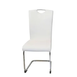 Wohnen Sitzgruppe<Esszimmertisch mit Glasplatte & Stühle - Chepter (fünfteilig)