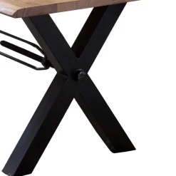 Wohnen Tische<Esszimmertisch mit Live Edge Holzplatte Akazie - Cerado