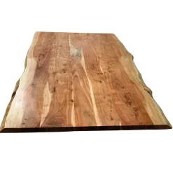 Wohnen Tische<Esszimmertisch mit Live Edge Holzplatte Akazie - Cerado