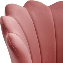 Wohnen Stühle<Extravaganter Armlehnenstuhl in Rosa Samt - Envus