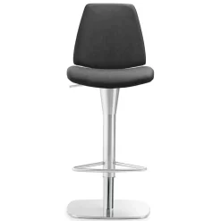 Wohnen Hocker<Extravaganter Barstuhl in Dunkelgrau - Boldigano