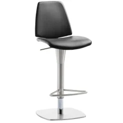 Wohnen Hocker<Extravaganter Barstuhl in Dunkelgrau - Boldigano