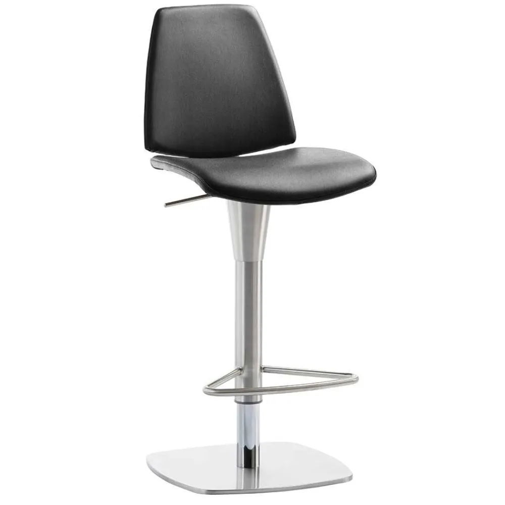 Wohnen Hocker<Extravaganter Barstuhl in Dunkelgrau - Boldigano