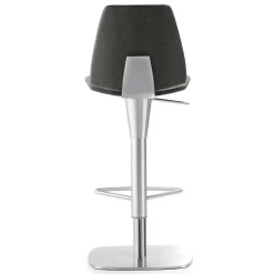 Wohnen Hocker<Extravaganter Barstuhl in Dunkelgrau - Boldigano