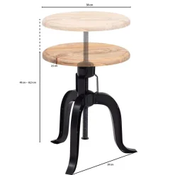 Wohnen Hocker<Factory Design Hocker höhenverstellbar - Vastoy
