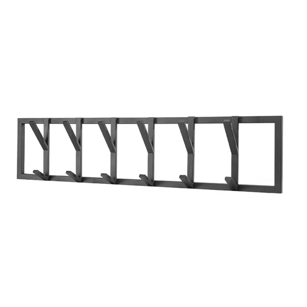 Wohnen Garderoben<Factory Style Hakenleiste Garderobe aus Metall - Irina