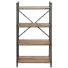 Wohnen Regale<Factory Style Regal in verwitterter Holz Optik - Nenvia