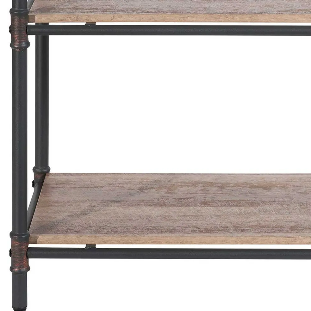 Wohnen Regale<Factory Style Regal in verwitterter Holz Optik - Nenvia