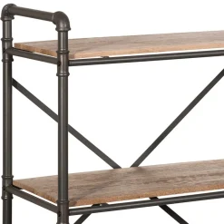Wohnen Regale<Factory Style Regal in verwitterter Holz Optik - Nenvia