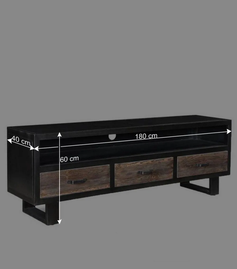 Wohnen Tv & Hifi-Möbel|Lowboards<Factory TV Board mit drei Schubladen & Fach - Vebugran