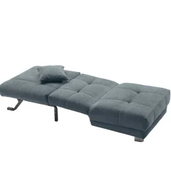 Wohnen Sofas<Faltsessel in Hellblau Flachgewebe - Heaven
