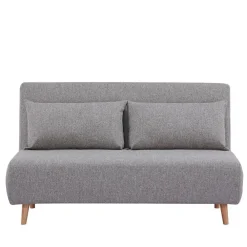 Wohnen Sofas<Faltsofa in Grau und Birke - Lucas