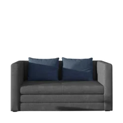 Wohnen Sofas<Faltsofa in Grau und Jeansblau - Cancun