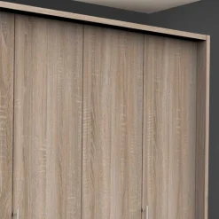 Wohnen Kleiderschränke|Schränke<Falttüren Schlafzimmerschrank 3-türig - Zayun