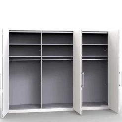 Wohnen Kleiderschränke|Schränke<Falttüren Schlafzimmerschrank 3-türig - Zayun