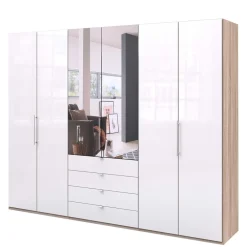 Wohnen Kleiderschränke<Falttürenschrank fürs Schlafzimmer mit vier Schubladen - Bosays
