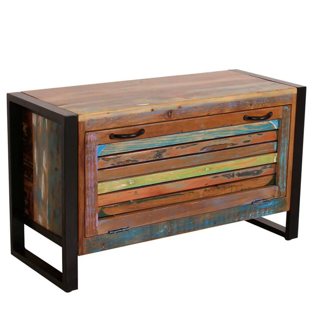 Wohnen Garderoben<Farbenfrohe Flureinrichtung im Shabby Chic - Vosbadus (vierteilig)