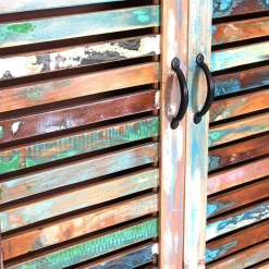 Wohnen Garderoben<Farbenfrohe Flureinrichtung im Shabby Chic - Vosbadus (vierteilig)