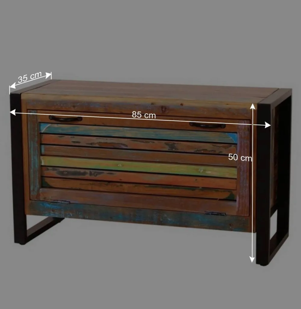 Wohnen Garderoben<Farbenfrohe Flureinrichtung im Shabby Chic - Vosbadus (vierteilig)