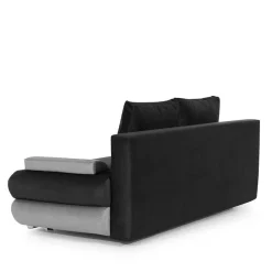 Wohnen Sofas<Federkern Bettsofa in Hellgrün und Weiß - Jeanys