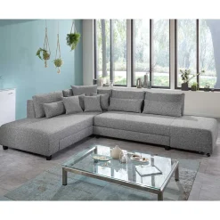 Wohnen Sofas|Betten<Federkern Eckcouch mit Schlaffunktion - Roseanna